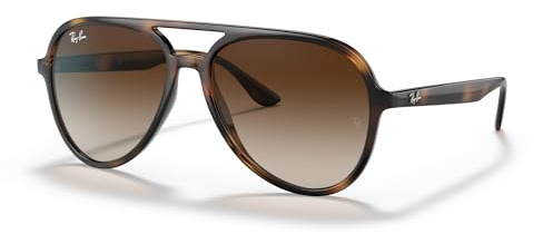 Ray-Ban RB4376 710/13 57MM Havana/Brown Gradient Pilot Sunglasses for Men for Women