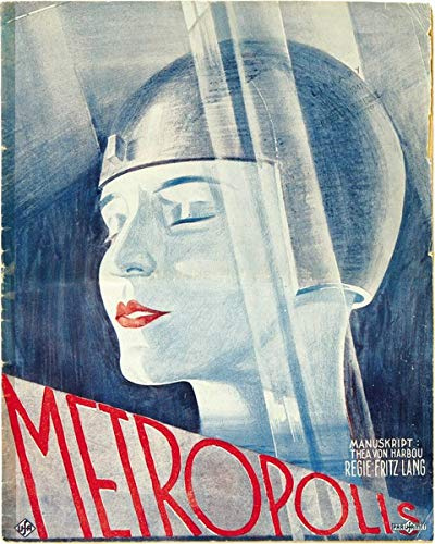 Metropolis Fritz Lang Poster 30 x 40 cm