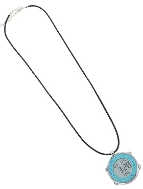 Holibanna Elektronische Hängeuhr aus Edelstahl mit Wecker und 48cm Kette Passend für Outdoor Klettern und Geschäftsreisen für Schüler und Kinder