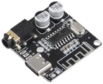 LYEAA Módulo receptor de audio decodificador MP3 Bluetooth tipo C inalámbrico estéreo reproductor de decodificación de música tablero DIY