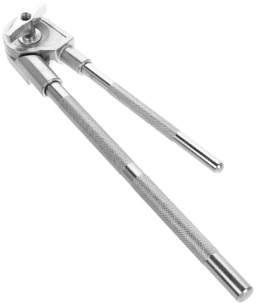 Toyvian Kuhglocken-montagehalterung Metall Kuhglockenstange Trommel Kuhglocken-befestigungsstange Schlagzeug-montageklemme Kuhglockenhalterung Trommelklemme Kuhglocke Kuhglocken-halterungs