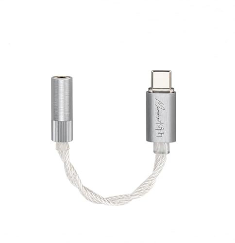 Moondrop Echo-A 32Bit/384kHz Portable USB Type-C to Headphone DAC/AMP with 3.5mm Audio Jack Adapter