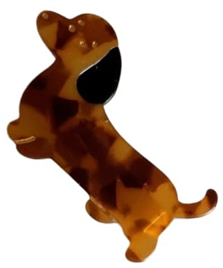 Kinder-Haarnadeln, Dackel-Form, für Kinder, Bühnenkleidung, bezaubernder Welpe, 2000er Jahre, Mädchen, Kopfschmuck, Acryl