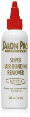 Hair Bonding Glue Remover Lotion (118ml) – Fast-Acting Wig Glue Remover & Hair Extension Dissolver for Lace Front, Toupees, Keratin Bonds & Weave – Professional Gentle Formula, No-Drip Application