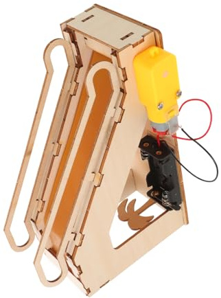 Beaupretty Elevatore Mobile Elettrico in Legno Kit Modellismo Da Te Giocattolo Scientifico Per Ragazzo Scala Mobile in Miniatura Kit Elettronica Per Ragazzo Progetto Giocattolo
