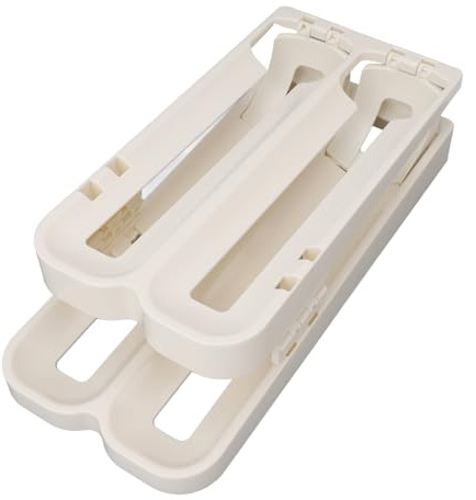 Keenso Refrigerator Egg Dispenser, HIPS Material, Automatic Rolling, SpaceSaving Holder for 26-28 Eggs, Perfect for Kitchen Organization