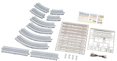 Tomytec 971084 - Tram-Gleis-Set MA-WT, Pflasterstein - Spurweite N