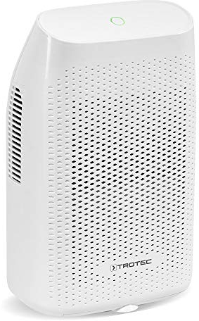 TROTEC Luftentfeuchter TTP 10 E – Peltier-Technologie, 750 ml/Tag, für Räume bis 10 m², leise, energieeffizient, mit Luftreinigungsfunktion & automatischer Abschaltung