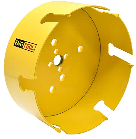 MaxTool 6 TCT Hole Saw 152mm Carbide Tip Holesaw 2.25 Deep with 5/8-18 Thread for Cutting Asphalt Brick Concrete MDF Tough Material; CT00Y57R600