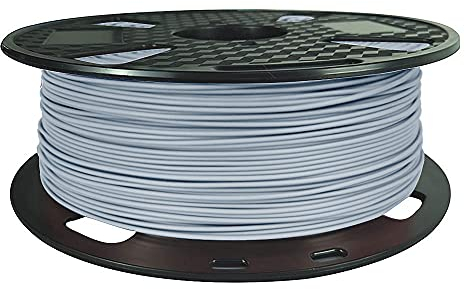 CC3D PLA MAX Plus Grau 3D-Drucker Filament 1,75mm 1KG - Stärker Als Normales PLA Pro - Hellgrau Blaugrau