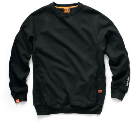 Scruffs Eco Worker Sweatshirt Black L (T55432)
