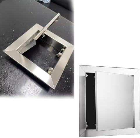 Cache Compteur Electrique Couvercle Décoratif pour Panneau Électrique, Couvercle de Coffret De Compteur Extérieur avec Loquet Tactile, Couvercle de Coffret de Distribution / Couvercle(60.5cm (23 7/8)