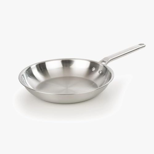 Arcos Sartén Samoa Inox 28 cm, Acero inoxidable tricapa sin antiadherente