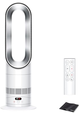 Dyson Air Purifier Fan, Dyson Hot+Cool HF1 Remote Link Pre-Heat Fan Heater, White/Silver (HF1 WS AM), Circulator (Amazon.co.jp Exclusive), Warm from the moment you put it on. Half the size, yet still