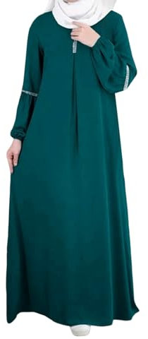 Duohropke Islamische Kleidung Damen Islamischer Naher Osten Dubai Türkei Maxi Abayas Für Damen Ramadan Kleider Damen Beten Kleidung Für Frauen Muslim