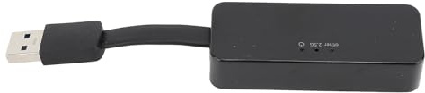 Adaptador USB a Ethernet, Adaptador de Internet USB 3.0 a 10/100/1000 Gigabit Ethernet, Adaptador de Red LAN para Switch, Wins, Mac, PC