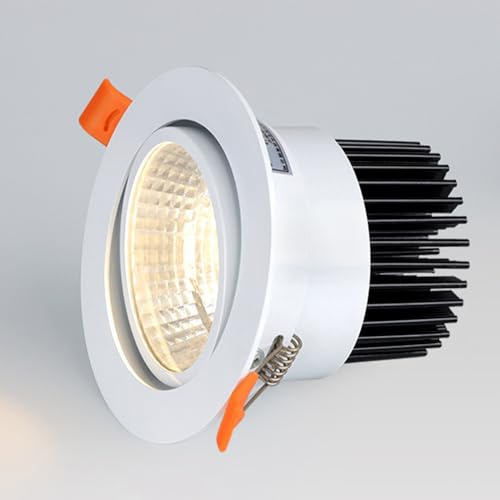 Jadssox LED-Deckenstrahler, Einbau-Downlight, Unterputz-Akzent-Spot-Beleuchtung im Innenbereich, runde Richtstrahler, Deckenspots für Wohnzimmer, Schlafzimmer, Flur, Küche