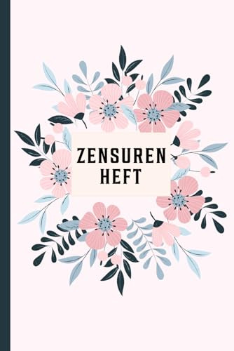 Zensurenheft a5: Schulnotenheft im DIN A5 Format | Listenbuch für Lehrer | Notenlisten lehrer a5 | Lehrergeschenk