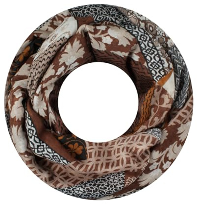 Majea Damen Loop Schal Schlauchschal Halstuch (880023)