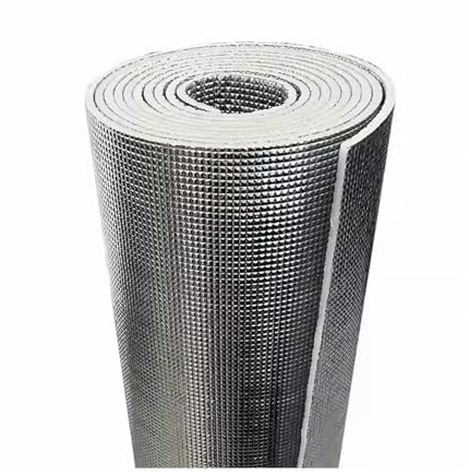 HBOOMOEM Foam Core Radiant Barrier，Aluminium Vapour Barrier，Thermal Insulation Aluminium Foil Membrane，Suitable for Walls, Ceilings, Floors, Trucks, Attics, Garages.(800CM/315IN,1.5CM/0.59IN)