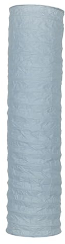 DIYEAH Zylinderförmiger, faltbarer Lampenschirm für Stehlampen, Ersatz für Stehlampenschirme für Wohnzimmer, Nachttisch, Hoteltisch, Stehlampe, 125 x 32,5 cm