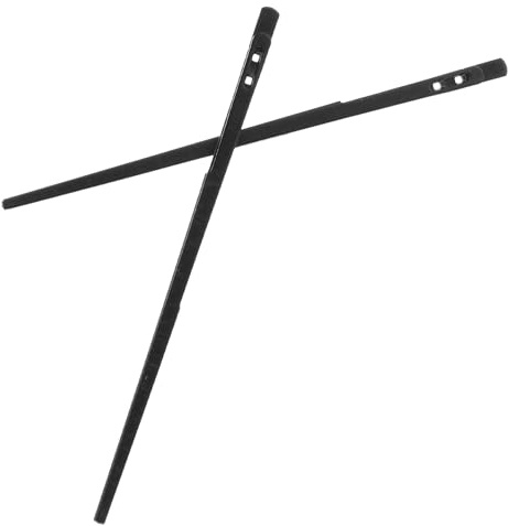 Zerodeko Ago per Allacciatura in Pelle a Doppio Foro in Acciaio Resistente Set 2 Pezzi per Cucitura Manuale di Borse Riparazione Scarpe e Lavori Artigianali di Pelletteria