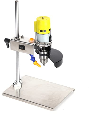 TARSHYRY Cortador de Botellas Eléctrico, Motor de Latón de 110 W, 6000 Rpm, Velocidad Ajustable, Kit de Herramientas para Cortar Botellas de Vidrio, Máquina Cortadora de de (Aleación de aluminio 3)