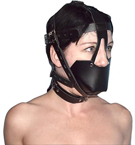 Honeylust Muselière BDSM Baillon verrouillable – Harnais Gag