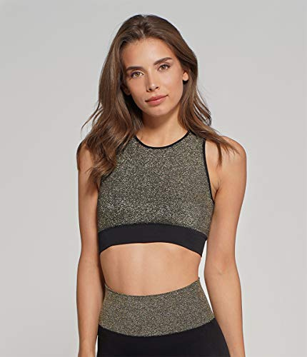 Heart And Soul Top Circle Scratched Elements-Seamless, Damen-BH