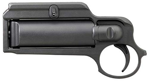 Umarex T4E Home Defense HDR 50 Launcher für Walther Pfefferkartuschen, Schwarz, CO2, 101 Gramm, 0.5 Caliber, Metallrahmen, Legierter Stahllauf, Pfefferkartuschen-Launcher