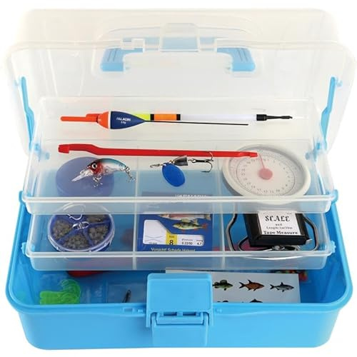 Paladin Boy - Maletín de pesca para niños con muchos accesorios