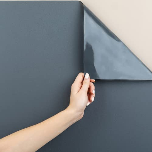 MARAPON® Klebefolie für Möbel in Grau [75x200 cm] Möbelfolie - Unicolor selbstklebende Folie in Matt für Küche, Wohnzimmer, Kinderzimmer und alle glatten Oberflächen - ohne Weichmacher