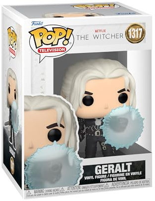 Funko POP! TV: Witcher - Geralt - (sköld) - the Witcher - Vinylfigur för samlare - Presentidé - Officiell Merchandise - Leksaker för barn och vuxna - TV-fans - Modellfigur för samlare och utställning