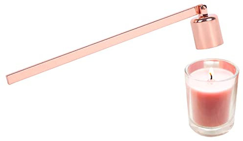 Kerzenlöscher, Kerzenlöscher Edelstahl, Kerzen Ausmachen, Dochtlöscher Candle Extinguisher, Candle Snuffer mit Griff Kerzenwerkzeug