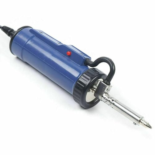 Loobiiny Pompa dissaldante a vuoto elettrico per saldatore aspiratore pompa dissaldante vuoto completamente automatica pompa dissaldante stazione dissaldante 350W