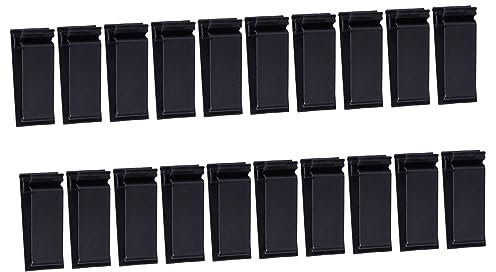 Uonlytech 20stücke Selbstklebender Drahtclip Kabelhalter Kabelmanagement Nylon Kabelclips Für Zuhause Büro Auto Kabelführung Organisation