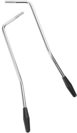 TOYANDONA Leva Tremolo per Chitarra Elettrica M5 M6 Braccio Singolo in Metallo Parti di Ricambio per Ponte Compatibile con Molti Modelli Controllo Accordatura Stabile Accessori per