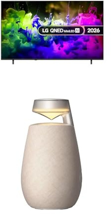 LG 75QNED7EB3A 75-Inch QNED MiniLED AI 4K UHD Smart TV bundle with XO2 Portable Bluetooth Multi-Directional Speaker, 15H Battery Life, IP55 Waterproof