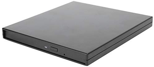 Bewinner Externes Optisches Laufwerksgehäuse 9,5 Mm auf USB 3.0, Schlankes Festplattengehäuse für Laptop-DVD/CD-ROM, Externe Aufbewahrungsbox für Computer und Spielekonsole – Schwarz
