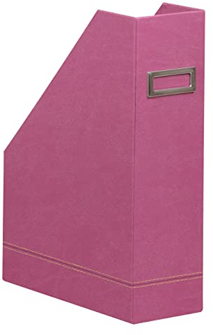 Rhodia 194551C Stehsammler 10x25x31cm Kunstleder, Fuchsia
