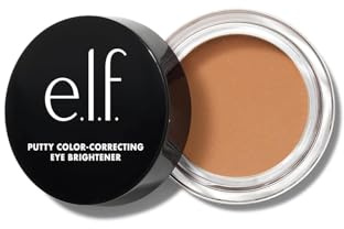 e.l.f. Putty Colour-Correcting Eye Brightener, Under-eye Brightener & Primer For Reducing Appearance Of Dark Circles, Vegan & Cruelty-free, Medium/Tan