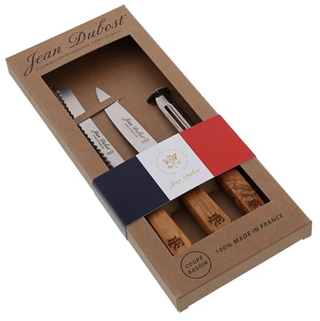 Coffret 3 Couteaux À Tomate En Bois D'olivier - CB10A250C16343
