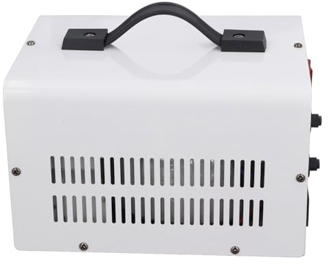 Generic Transformador del Inversor de Voltaje, 220V a 110 V -Inverter Aluminio Carcasa de Aluminio 2500W Alta Resistencia para Equipos Eléctricos (Enchufe de la UE)