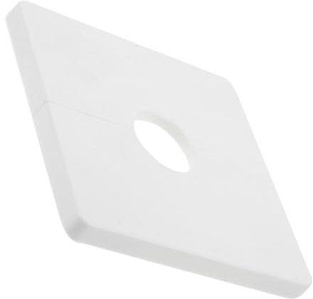 KONTONTY Pvc-material Wandflanschabdeckung Rohrlochabdeckung Duschflansch Ersatz