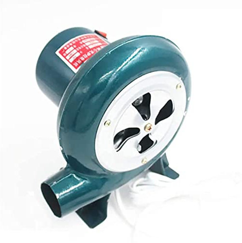 Souffleur d'air électrique centrifuge, appareil de déplacement d'air professionnel, souffleur de forge électrique, pour trampoline gonflable de château gonflable à combustion de barbecue, 40 W ()