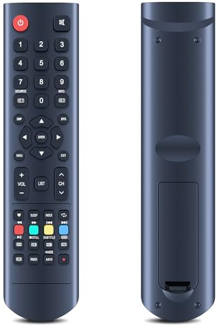 GOUYESHO Neue Ersatzfernbedienung für Chiq Saba PEAQ KUNFT SA32B46 SA24S42 SA32B42 SA32B45 SA40S50 SA24S40 L24G5W L40G5W L32G5W L40H4 L32H4 K5131H32H PTV-32H-5024C K4117H32H K4157H28H