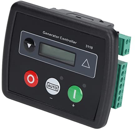 Acouto Programmabile DSE3110 -Generator -Controller con Display LCD di Retroilluminazione, Funzioni di Monitoraggio del Motore Esteso, Ideali per Set, Adatti per Soluzioni di Backup di Alimentazione