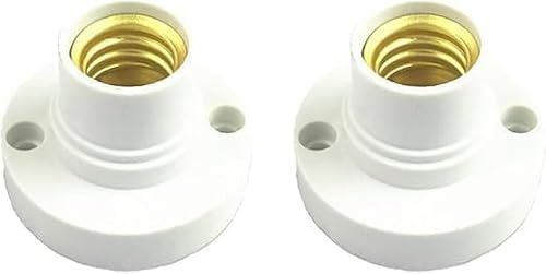 2 Pz E14 Mini Portalampada Perline di Luce di Plastica Basi Della Lampada Studente Esperimento Illuminazione Accessori FAI DA TE Vite Tipo Lampadina
