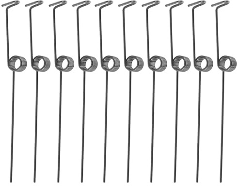 BESPORTBLE 5 pairs Corn Planter Spare Parts Ergonomic Hand Push Seeder Springs for Outdoor Planting Lawn Seeder Repair Kit for Small Greenhouses Farm