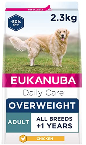Eukanuba Daily Care Alimento Secco per Cani Adulti in Sovrappeso e Sterilizzati, 2,3 kg